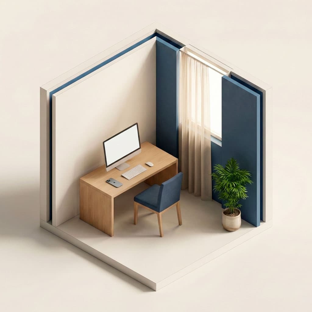 Illustration d'un espace de travail